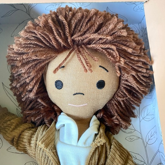 NWT NIB Harperiman Ashton 14” Handmade Linen Dolls of Color - Picture 5 of 10